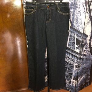 Jones New York Womens Stretch Jeans 